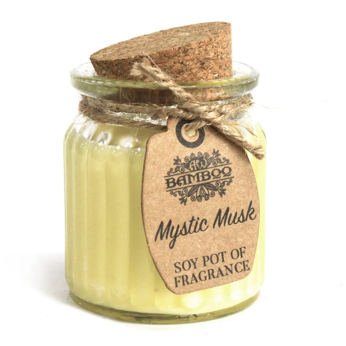 Bougie naturelle senteur musc mystique – parfum chaud, envoûtant et spirituel