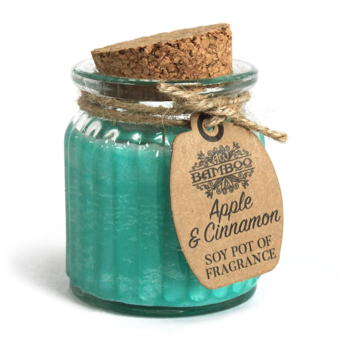 Bougie naturelle senteur pomme cannelle – parfum d automne doux et épicé