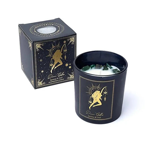 Bougie d'intention Divine Goddess en verre
