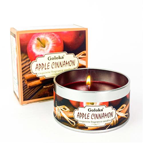 Bougie Goloka Pomme Cannelle