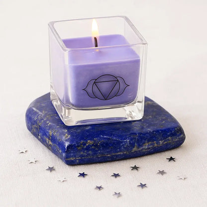 Bougie chakra indigo