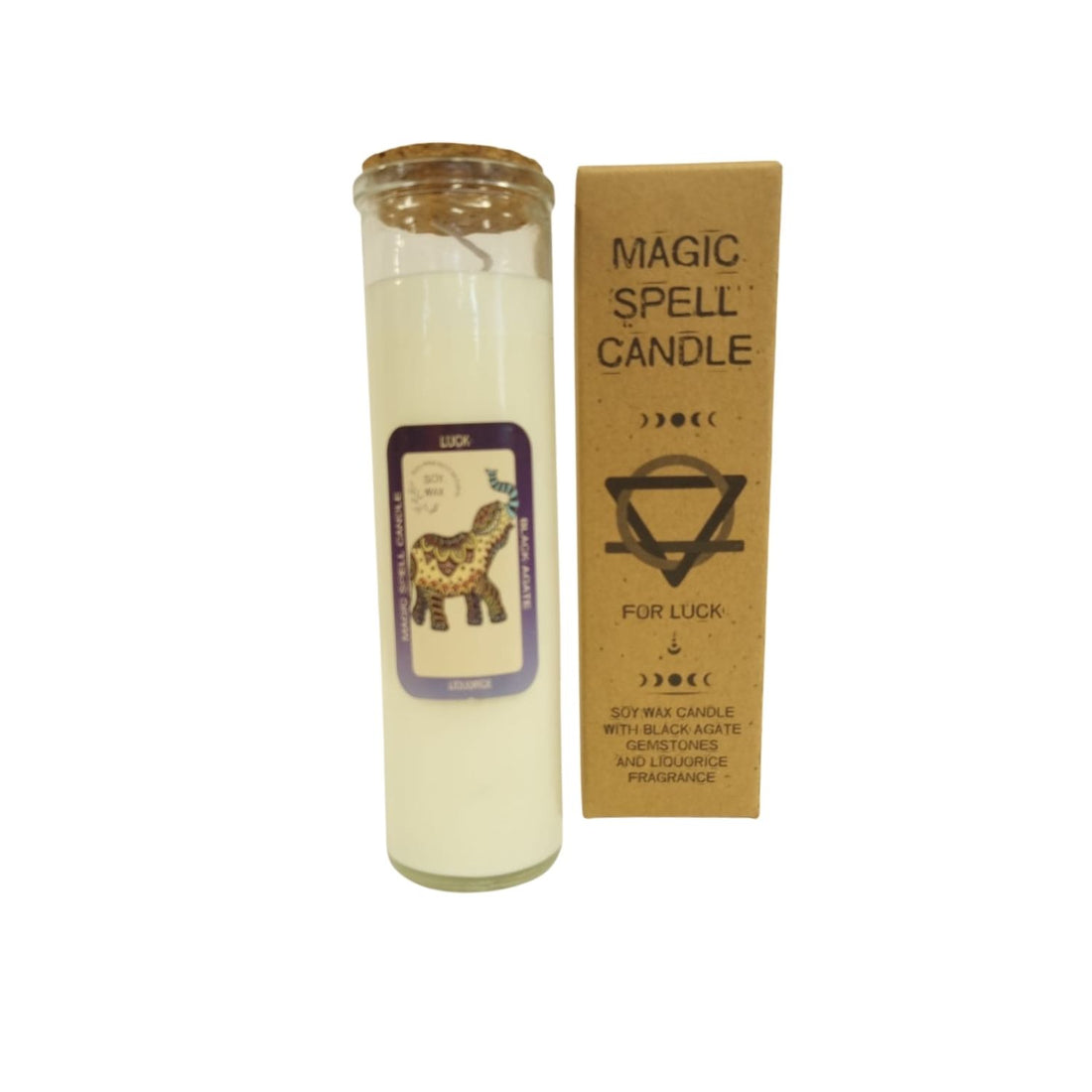 Bougie parfumée Chance – rituel porte-bonheur pour attirer bonnes nouvelles et abondance