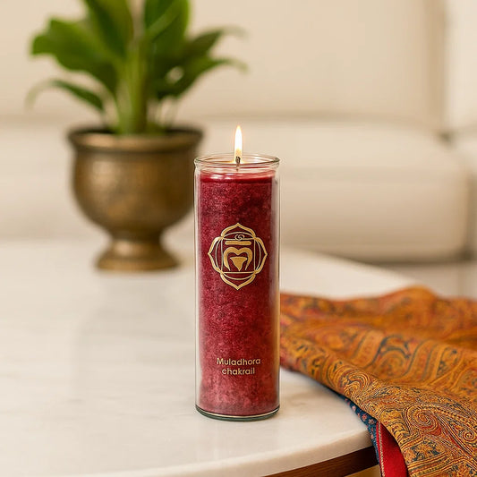 Bougie parfumée stéarine 1e chakra