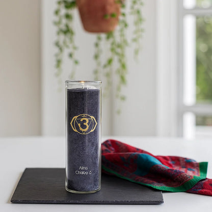 Bougie parfumée stéarine 6e chakra