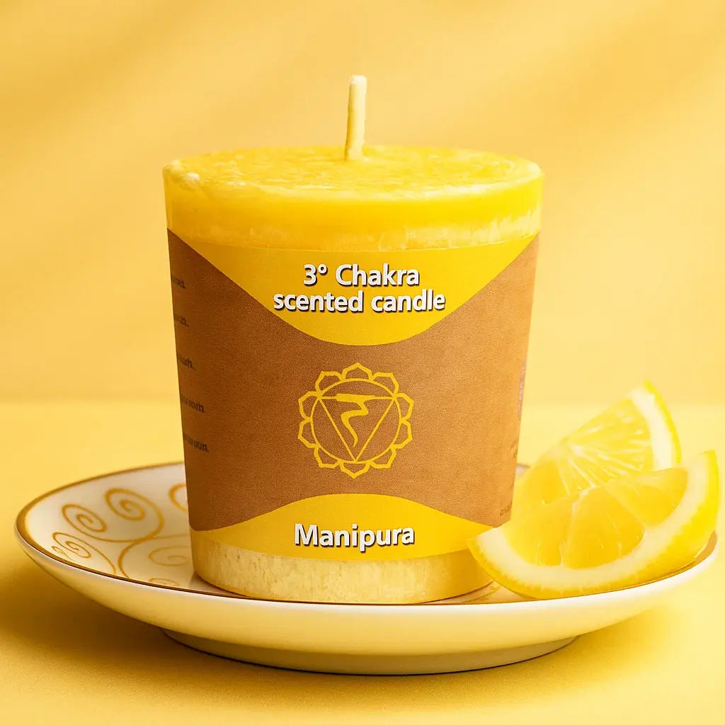 Bougie parfumée 3e chakra