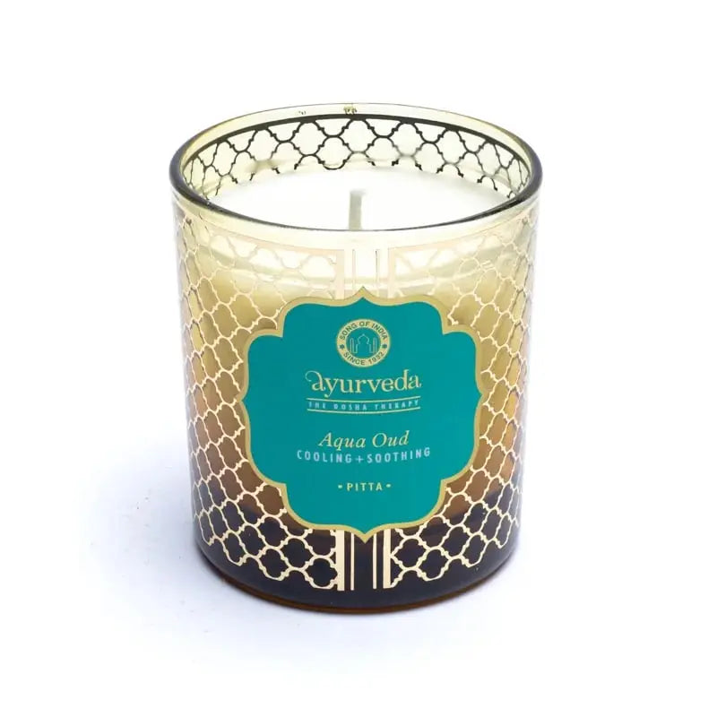 Bougie parfumée Ayurvédique Pitta Aqua Oud