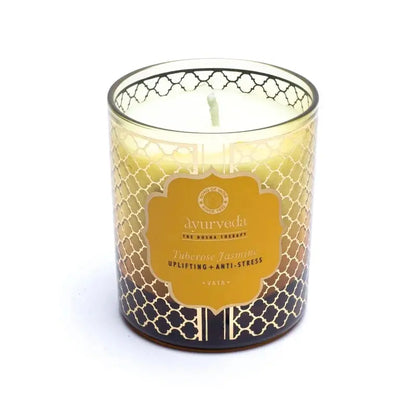 Bougie Ayurvédique Vata Tubereuse Jasmin Verre