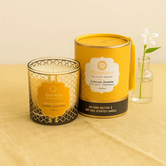 Bougie Ayurvédique Vata Tubereuse Jasmin