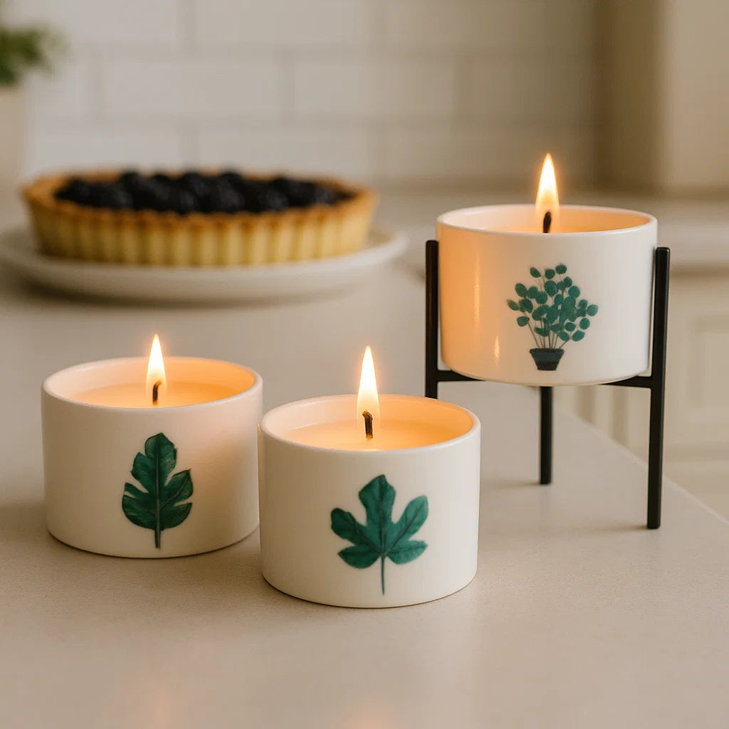 3 Bougies botaniques - Mûres