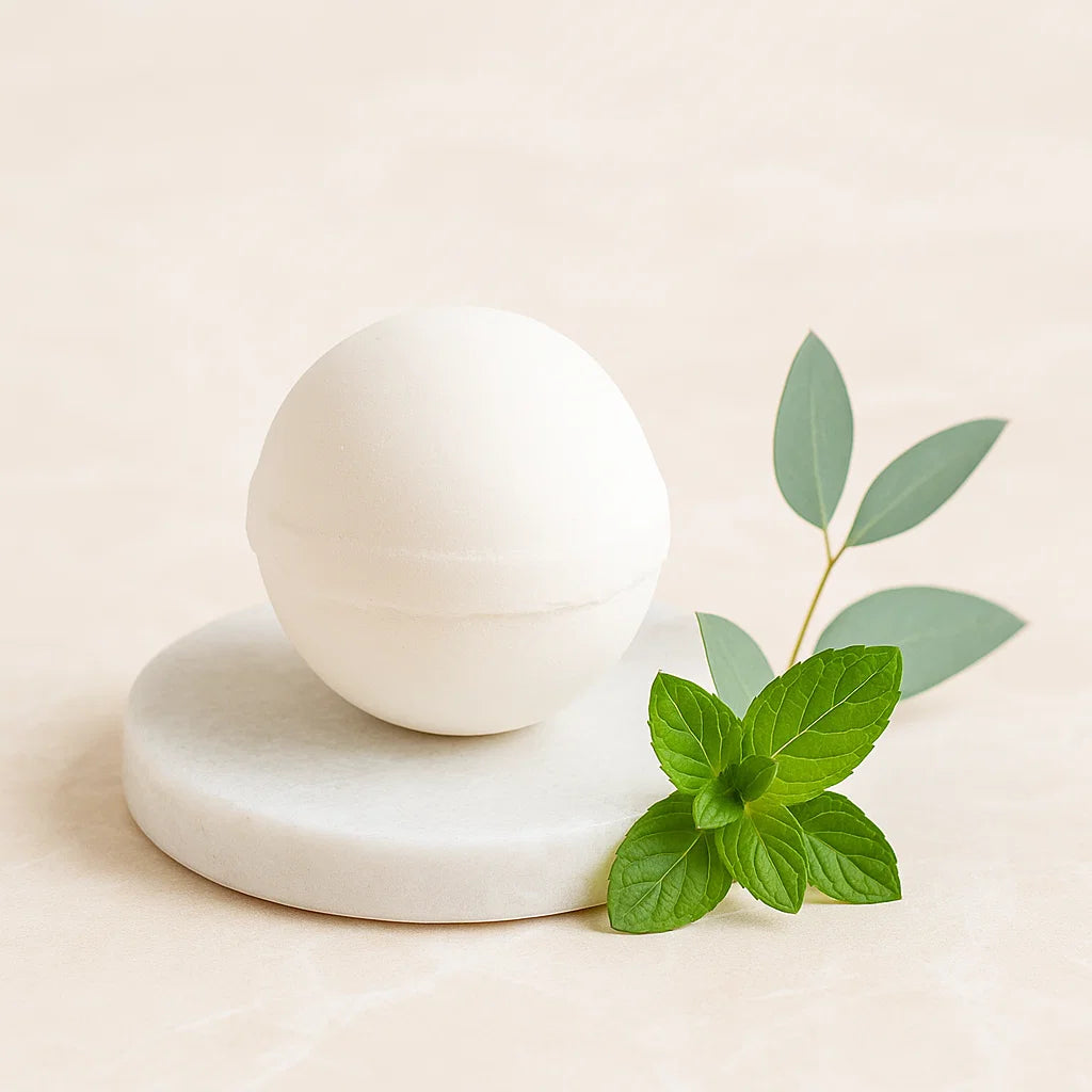 Bombe de bain Aromathérapie | Eucalyptus et Menthe poivrée
