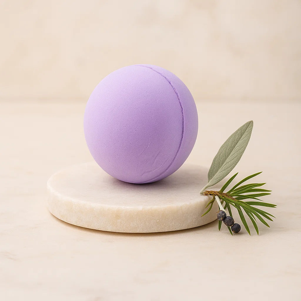 Bombe de bain Aromathérapie | Sauge et Genévrier