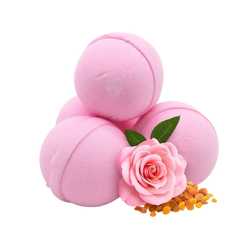 Bombe de bain Aromathérapie | Encens et Rose