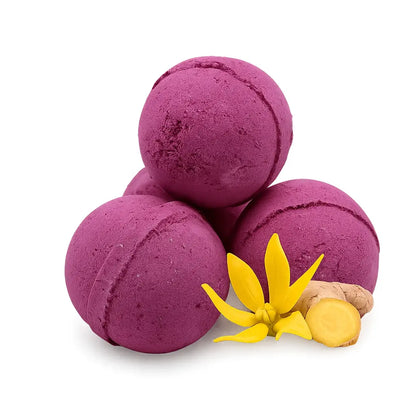 Bombe de bain Aromathérapie | Gingembre et Ylang-Ylang