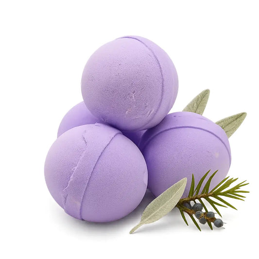 Bombe de bain Aromathérapie | Sauge et Genévrier