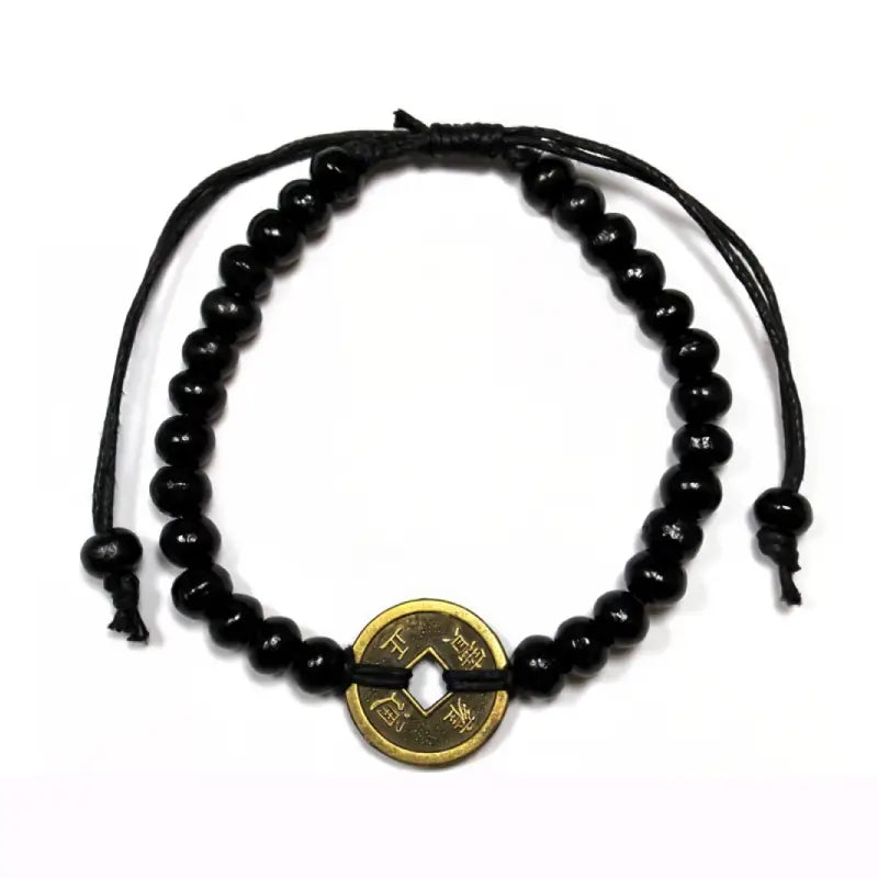 Bracelet Feng Shui - Noir – vue 2