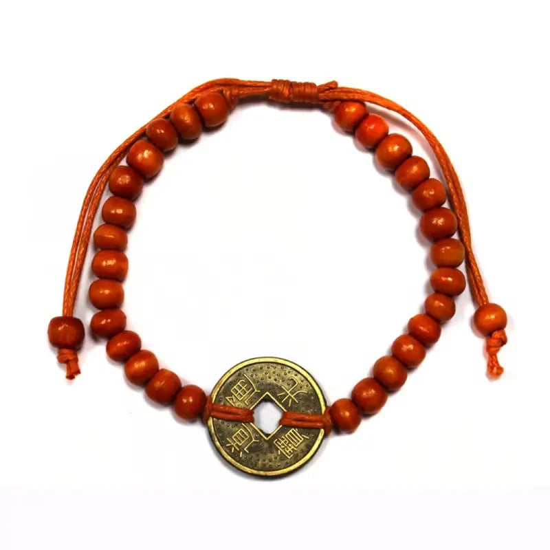 Bracelet Feng Shui - Orange – vue 2