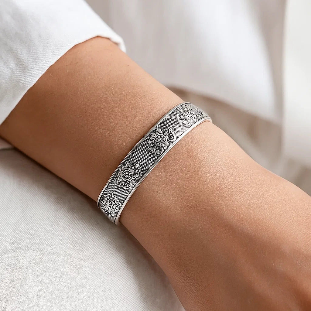 Bracelet Miao 8 signes auspicieux