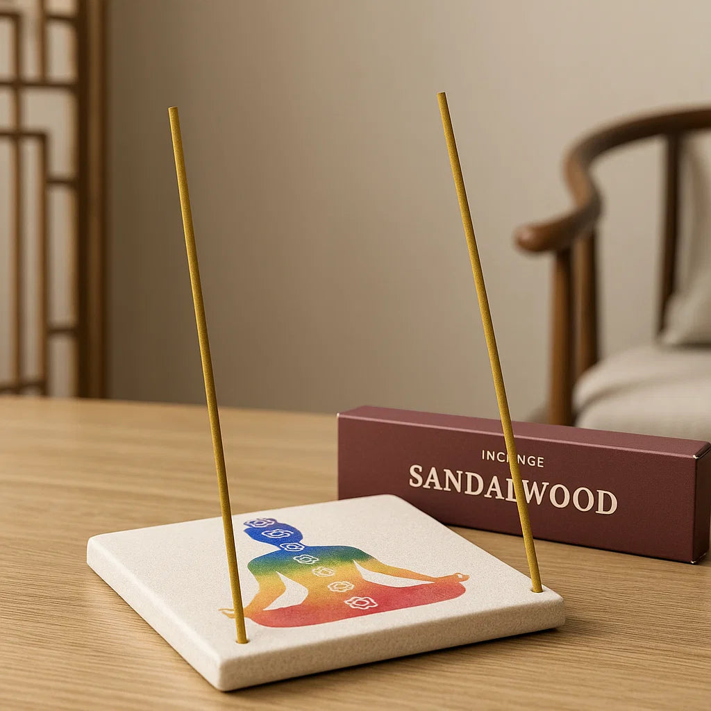 Brûle encens en grès