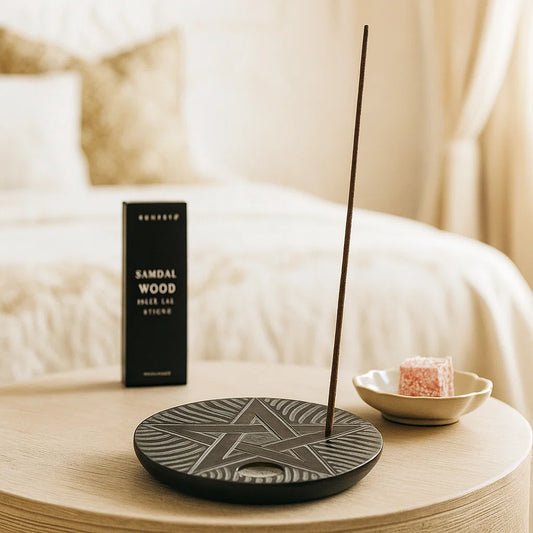 Brûleur encens cônes et bâtons - Pentacle