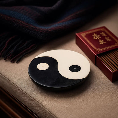 Brûleur encens cônes et bâtons - Yin Yang
