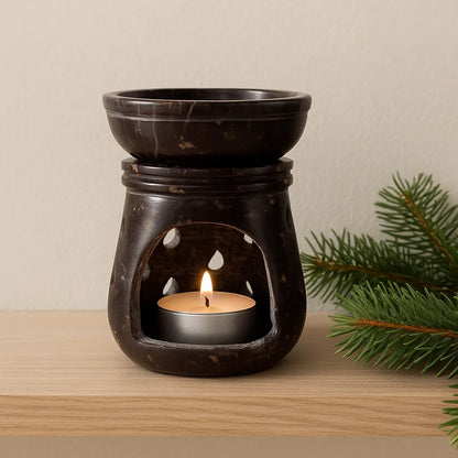 Brûle parfum en stéatite - Gouttes