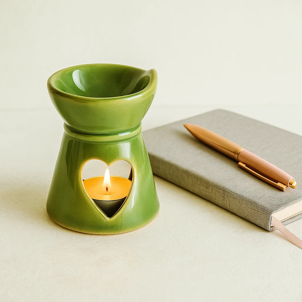Brûle parfum vert - Coeur