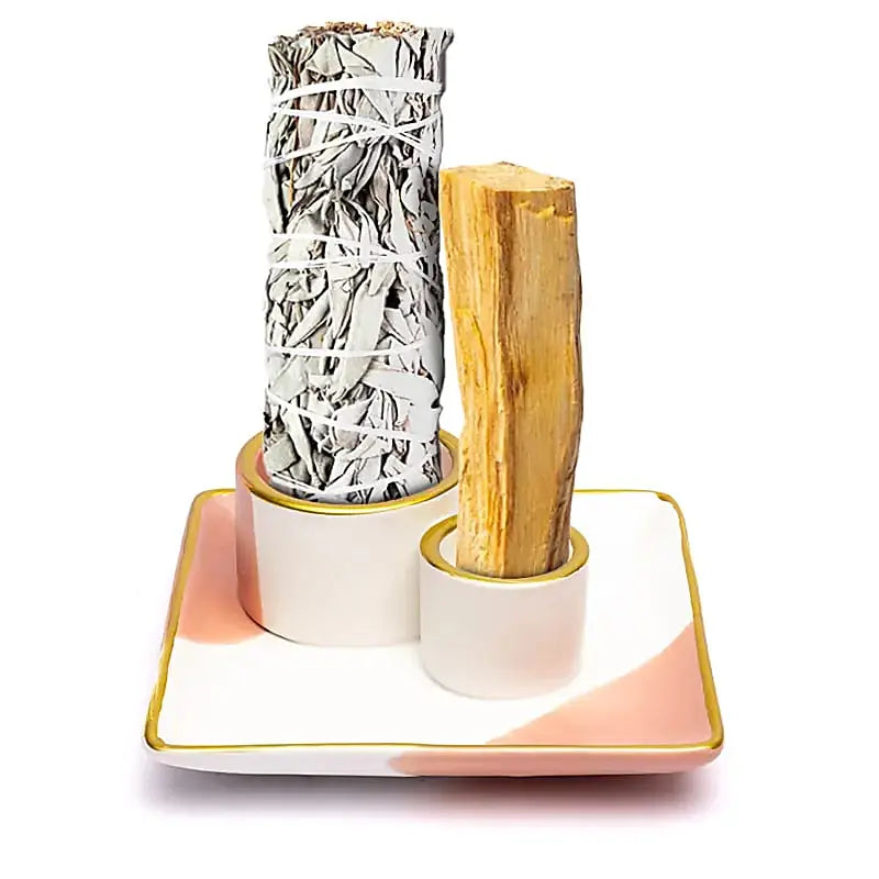 Brûleur en céramique pour encens et Palo Santo