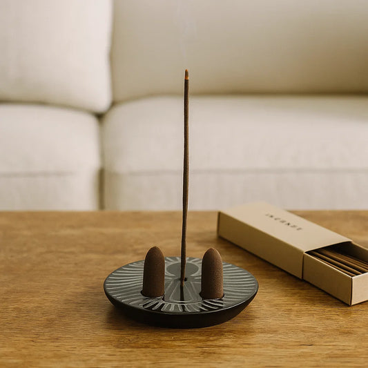 Brûleur encens cônes et bâtons - Ankh