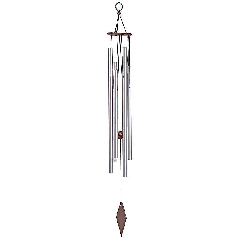 Carillon à vent 528 Hz de 80 cm, fréquence de l’amour, décoration zen et harmonisation énergétique