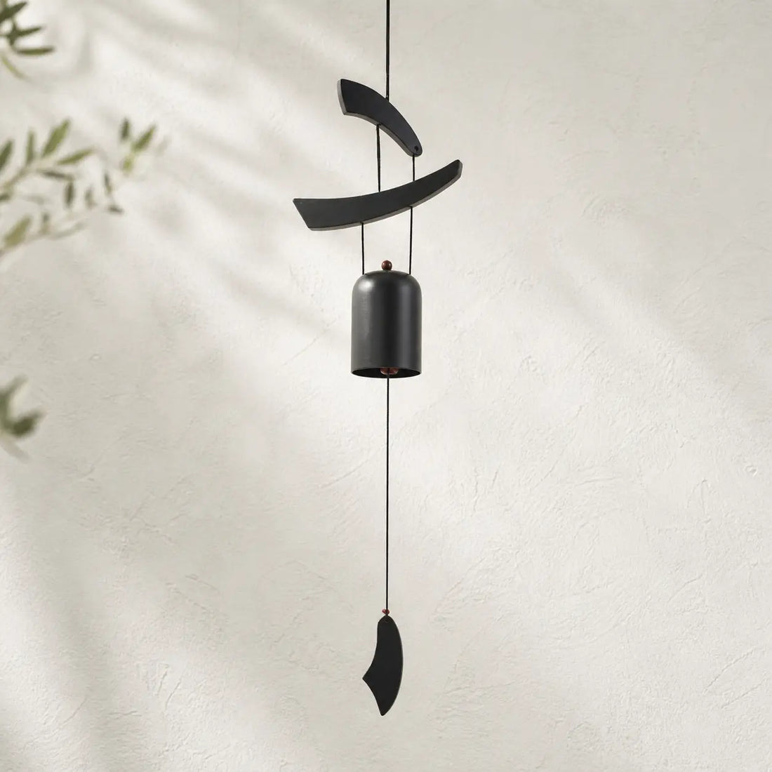 Carillon à vent Zen noir - 58 cm