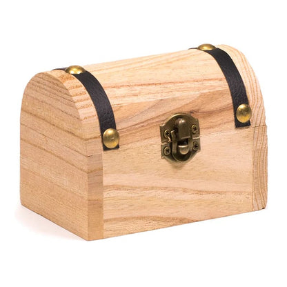 Petit coffret à bijoux en bois clair