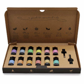 Coffret d’huiles essentielles spécial Automne, mélange chaleureux pour détente et bien-être