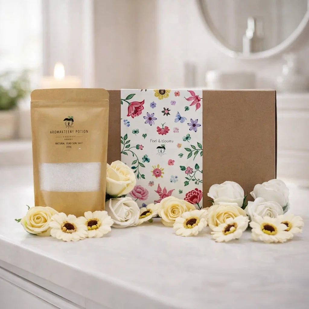 Coffret Cadeau Spa Jaune - Rhume &amp; Grippe