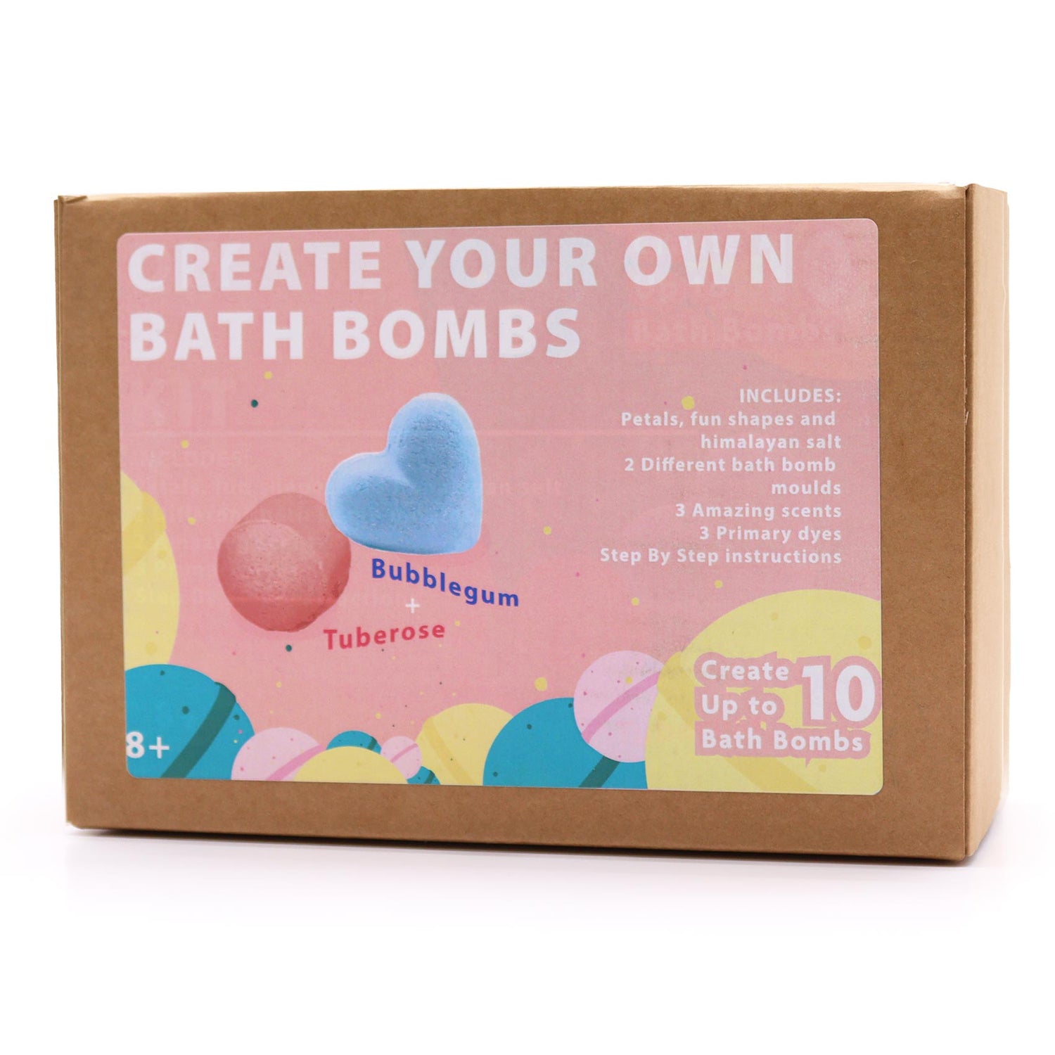 Coffret DIY Bombes de bain - Satin