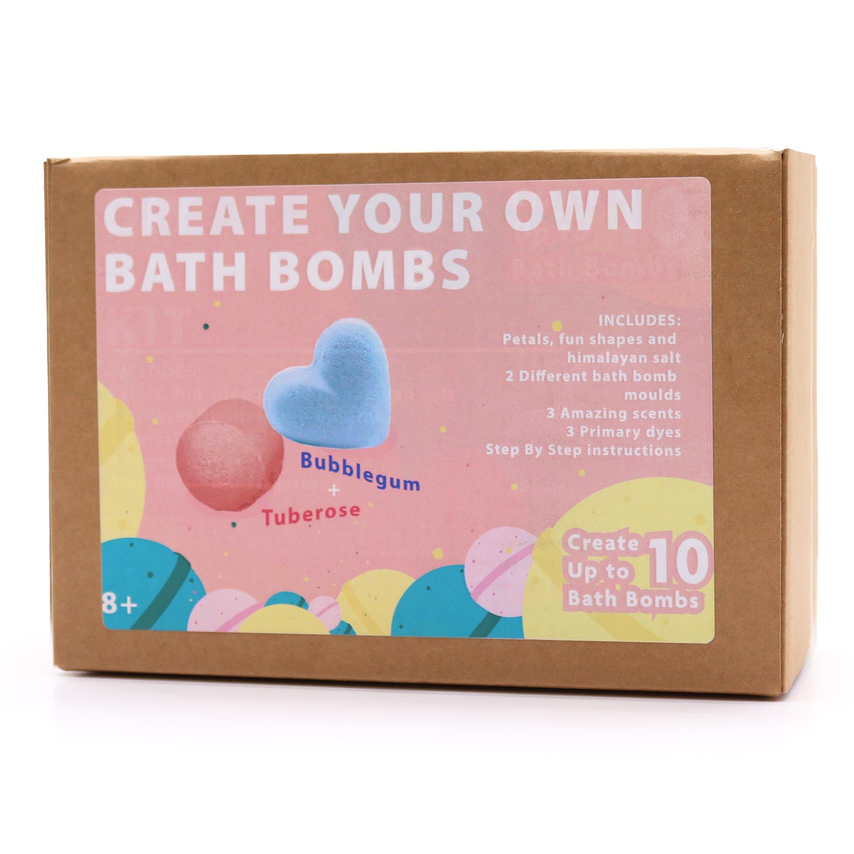 Coffret DIY Bombes de bain - Satin