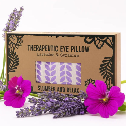 Coussin pour les yeux - Sommeil &amp; Détente lavande et géranium