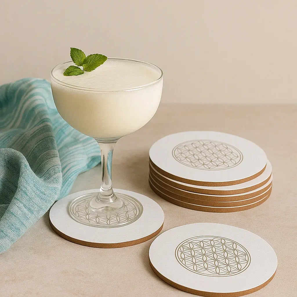 Sous-verre Fleur de vie