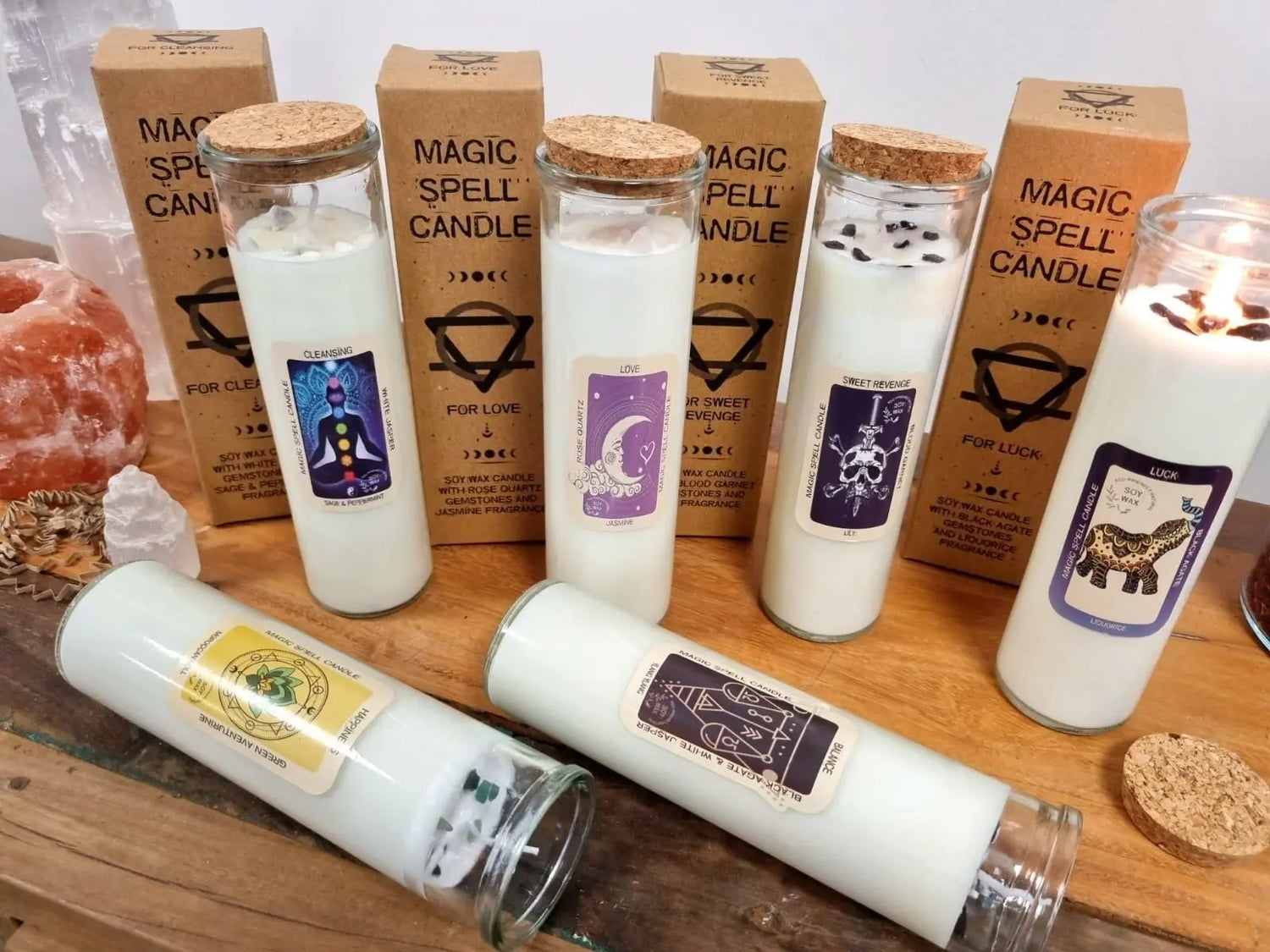 Bougie Magique - Ensemble de bougies d&