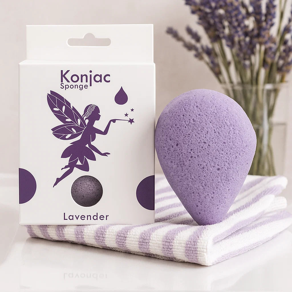 Eponge Konjac Lavande