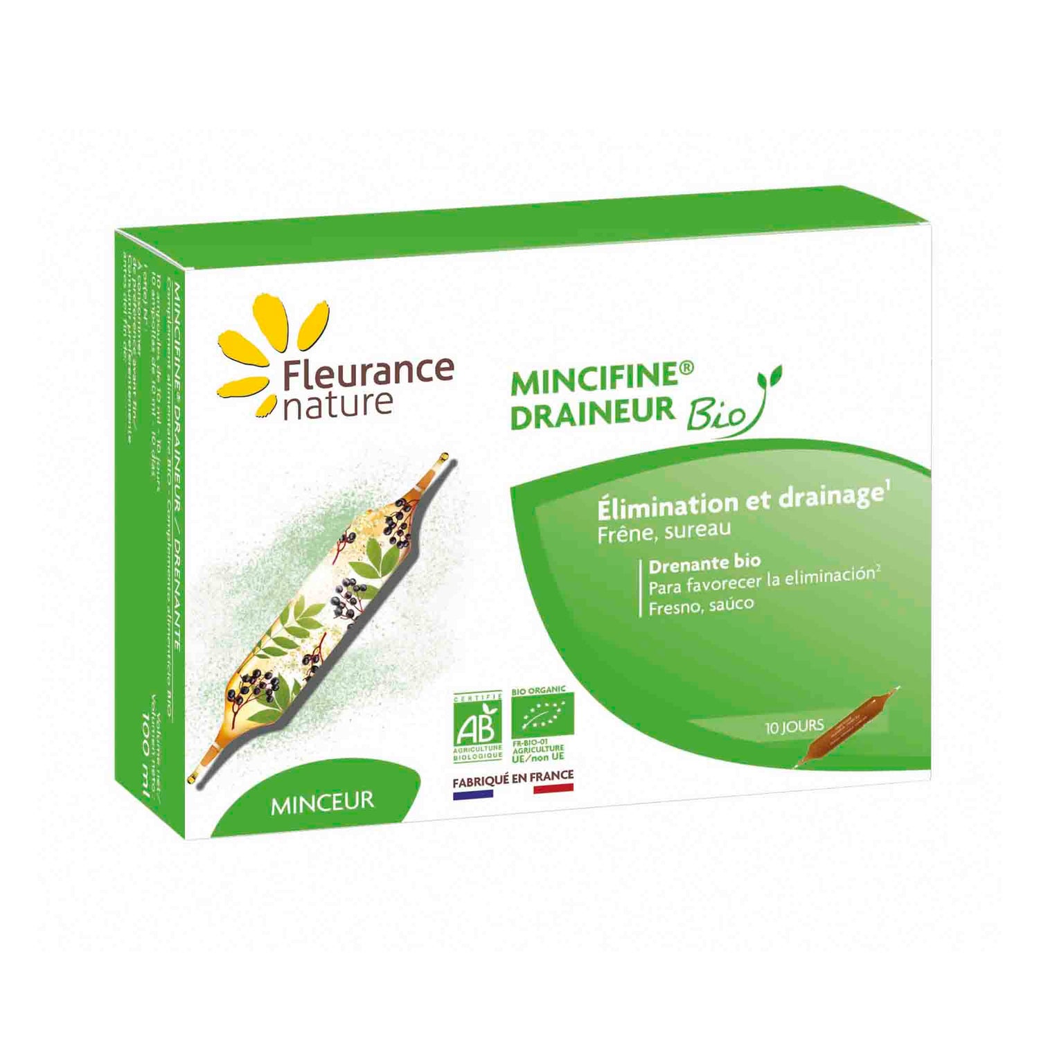 Mincifine® draineur BIO en ampoules