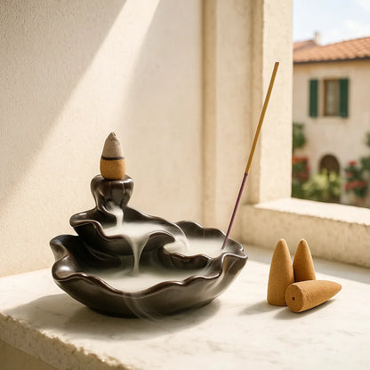 Fontaine à encens | Étang de Lotus