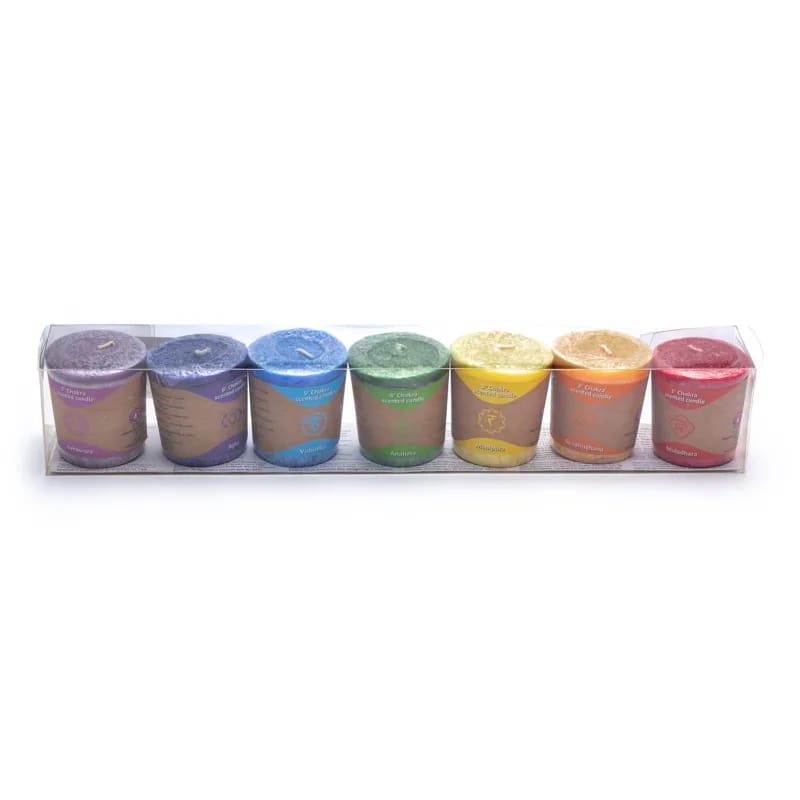 Bougie parfumée 7 chakras