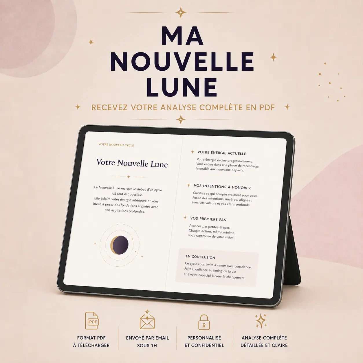 Nouvelle lune personnalisée (PDF)