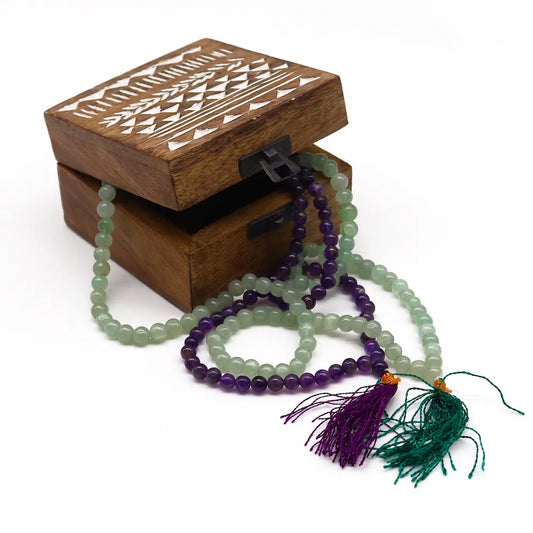 Mala Aventurine et Mala Améhtyste