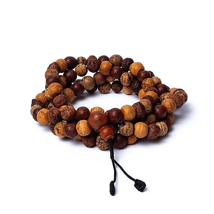 Mala Bodhi Mixte Graines Rugueuses/Polies | 108 perles