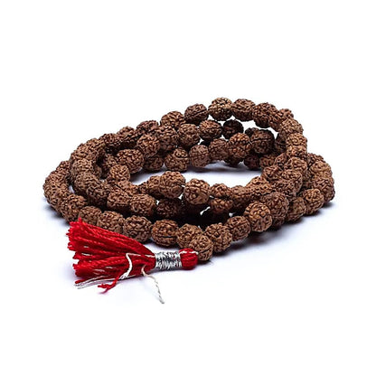 Mala Rudraksha | Pompom Rouge - 10mm