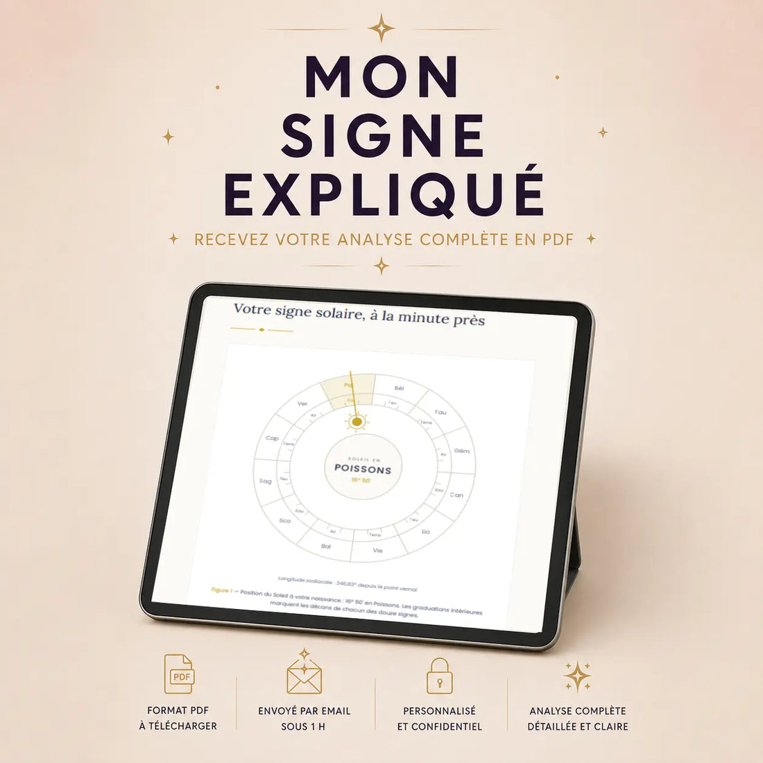 Signification de votre signe astrologique - pdf envoi par email