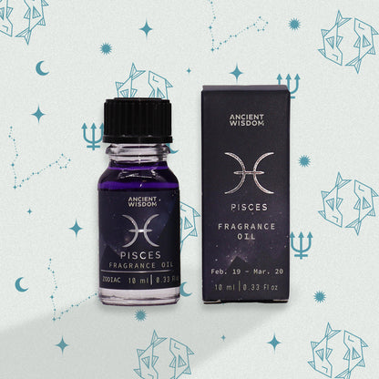 Parfum Astro Poisson – Huile céleste 10ml au jasmin &amp; musc