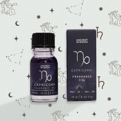 Parfum astro Capricorne : huile de parfum du Zodiaque dans un flacon de 10ml