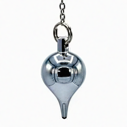 Pendule en laiton chromé